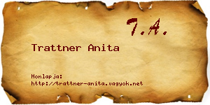 Trattner Anita névjegykártya